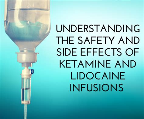 side effects of ketamine infusion for pain